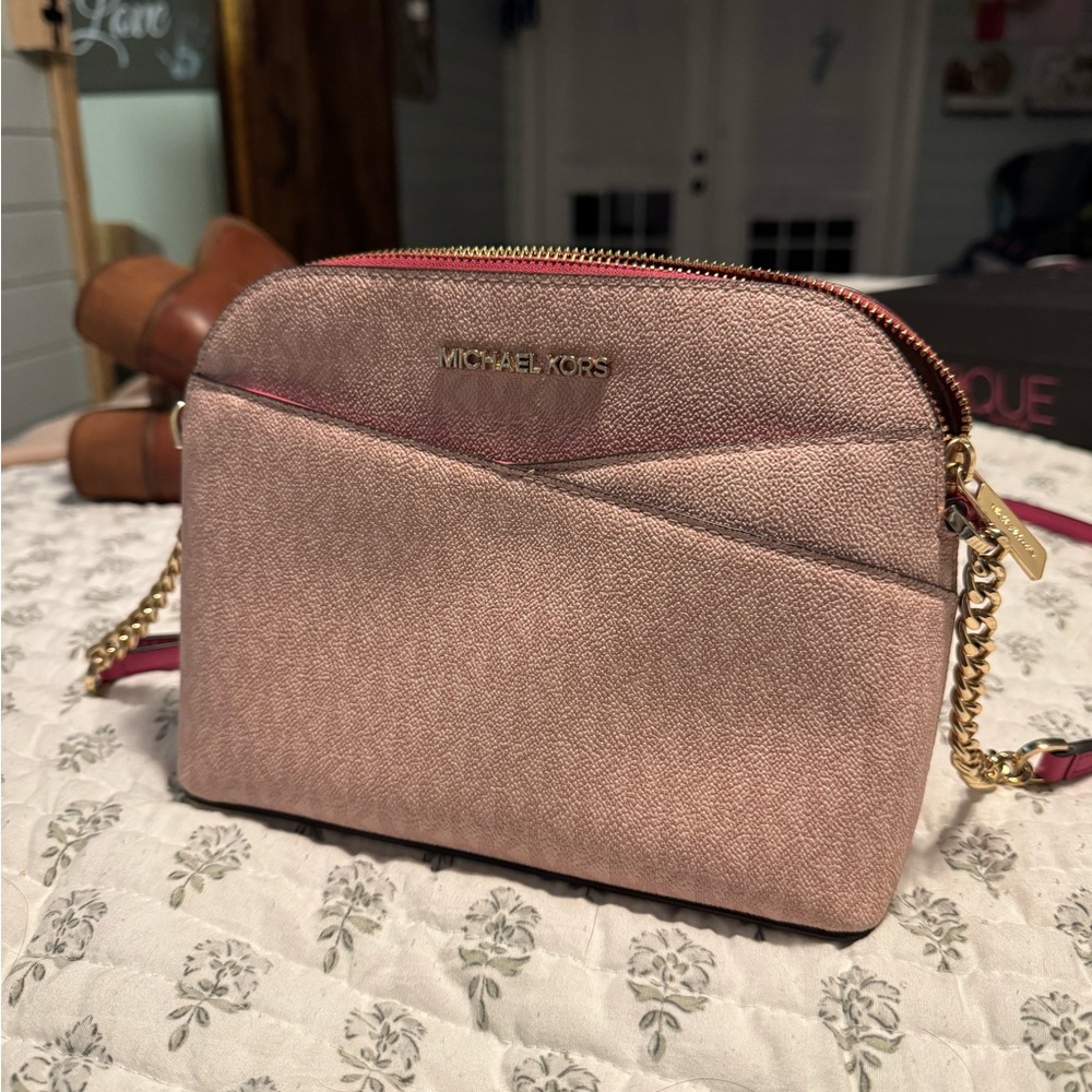 Michael Kors Pink Crossbody - Small